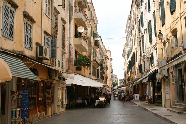 Corfu-town
