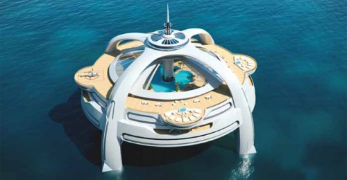 Typical vacation locales too dull? Try a floating island!